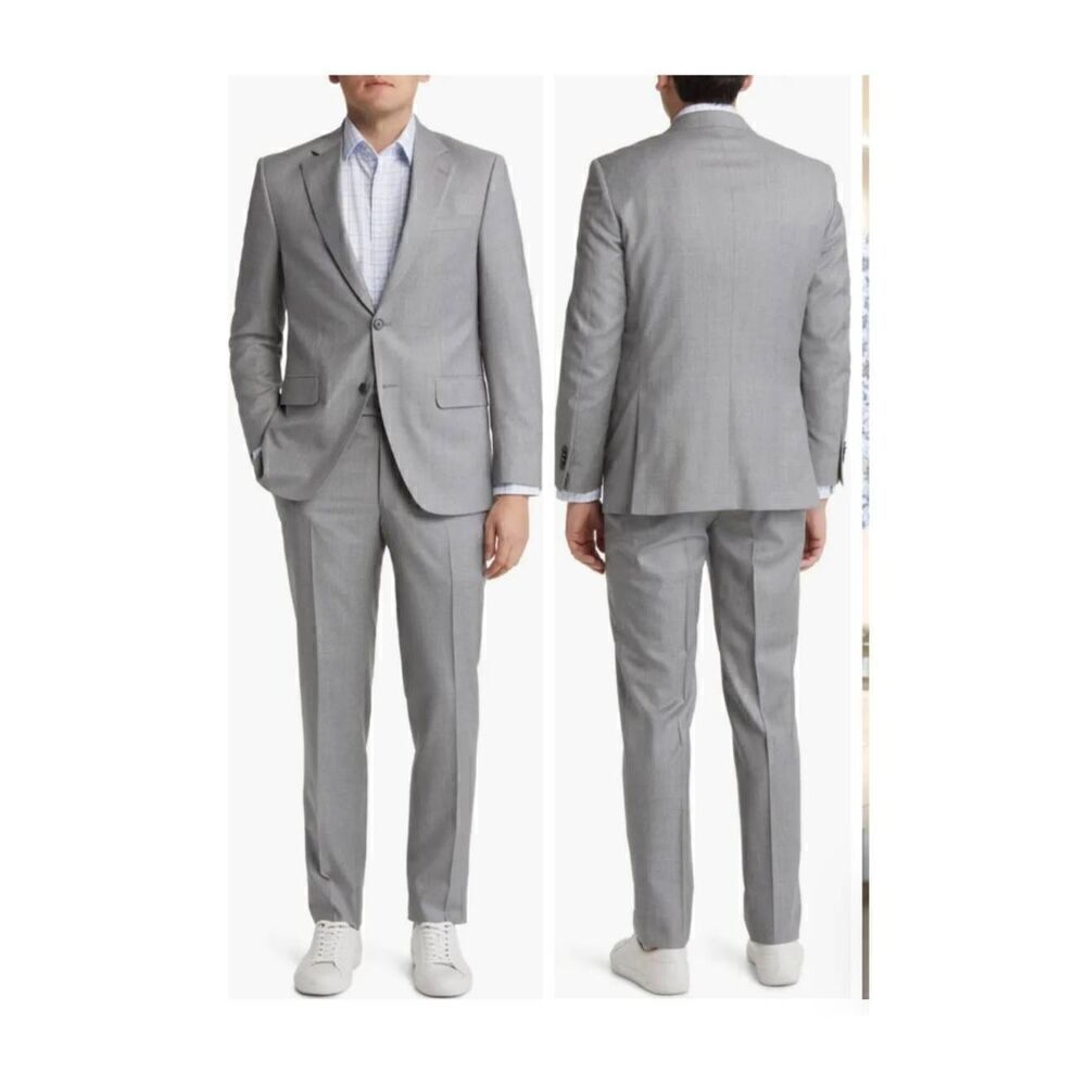 Peter Millar Tailored Wool Suit 44R